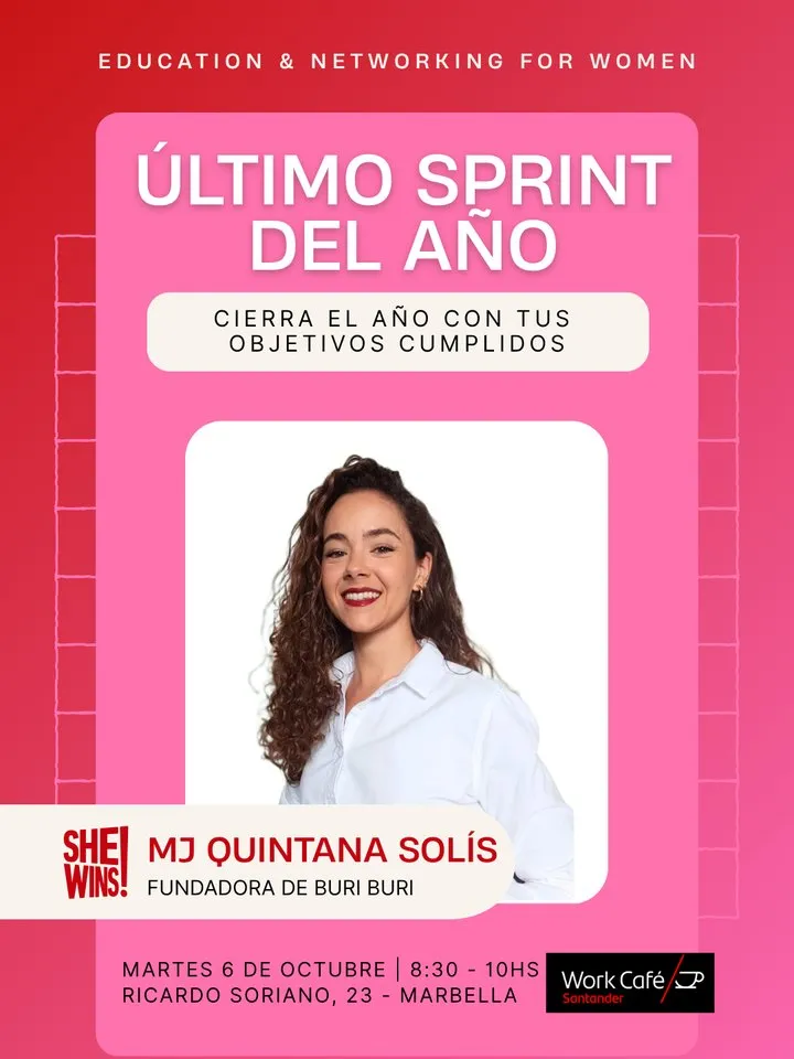 Event poster: Último sprint del año with MJ Quintana Solís